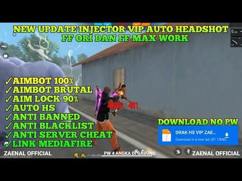 NEW UPDATE ‼️ DRAK HS VIP V1 TERBARU AUTO HEADSHOT || FF ORI & FF MAX TERBARU 2025