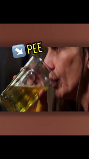 Woman Drinks Her Pee 💀🚽