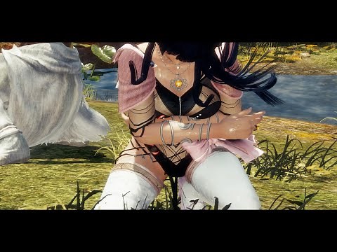 DOA 6 Nyotengu mod Topaz Outfit doa ryona