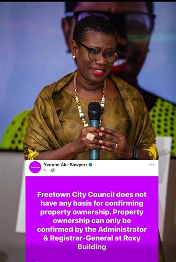Massage from the mayor of Freetown #FreetownCityCouncil | The Salone Network