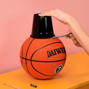 DIY basketball flower pot! 🏀🎍 | Chocolates Lovers