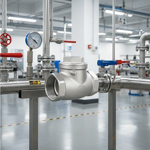 [Hot Item] Durable Stainless Steel Swing Check Valve for Industrial Use