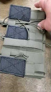 MOLLE to Velcro Tab