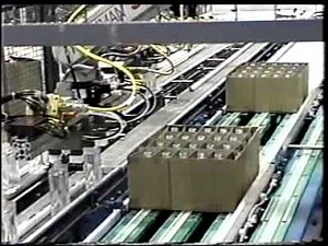 Motoman Robot Glass Bottle Packaging