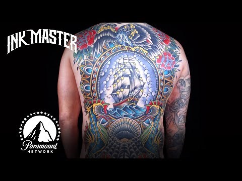 Best Tattoos of Ink Master (Season 6) | 35 Hour Backpiece