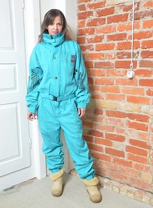 Vintage 90s Ski Suit One Piece Turquoise | Men’s Large - Etsy Australia