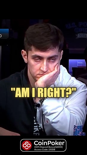 He Bluffed For $500,000 with Ace High