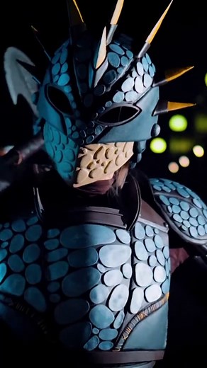 Hiccup and Astrid Dragon Scale Cosplays