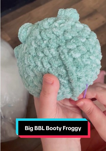 Big BBL Booty Frog Crochet Amigurumi Tutorial