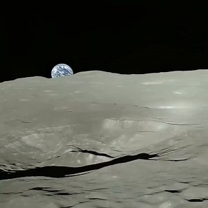 Earth rise captured by the Moon by Japanese orbiter spacecraft Kaguya.. | Edward Chong