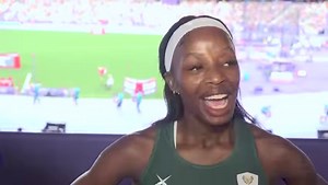 Prudence Sekgodiso feeling confident after the 800m heats, "I'm ready for the semis!" 📷 Team South Africa #ParisOlympics2024 #athletics | Modern Athlete Magazine