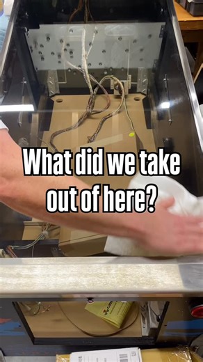 Sometimes you have to take it apart before you put it back together. The playfield is mounted on a tool called the rotisserie. Which gives us access to both the front and back for customizing and repairs. Did you guess the game before the end of the video? #pinball #arcade #pinballmachine #pinballrestoration #pinballrepair #joeltontn | Hot Rod Arcade