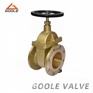 [Hot Item] Brass/ Aluminum Bronze/Copper Material Non-Rising Stem Flanged/Threaded Gate Valve