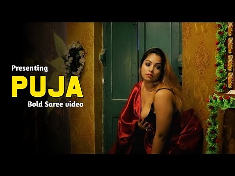 Puja | Indoor Saree Video Shoot | Bold Saree Fashion | Saree Lover | Saree Sundori | Bong Crush