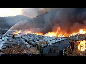 Around 60 homes destroyed as fire erupts in slum in southern Seoul | AFP