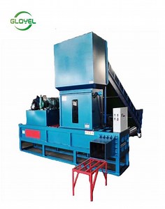 [Hot Item] Specialized Hydraulic Compression Equipment Automatic Waste Paper Compactor Wood Shavings Compression Baler