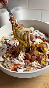 1.1M views · 21K reactions | 28 de 30: Salchipapas con TODO﫶 o papas...