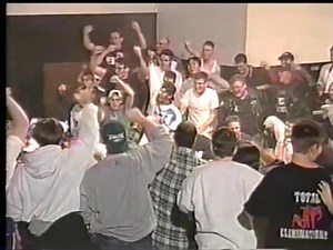 Wild New Jack dive at the ECW Arena. | RassleRama