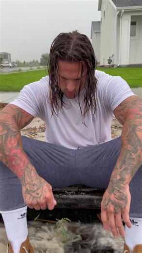 Street turned into a River