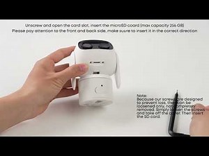 How to correctly remove the SD card slot from eufy Wired Cam C31？
