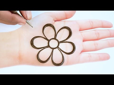 2021 New Mehndi designs - Beautiful Mehendi design front hand - Simple Henna designs - Just Mehndi