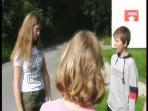 UFO abducts children (German film)