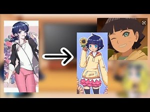 MLB react to Marinette as Himawari||{Requested}||Gacha||Miraculous ladybug||