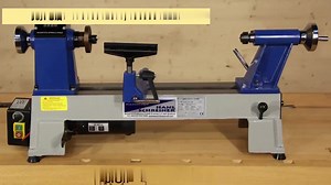 MC1018 DIY Variable Speed Benchtop Wood Lathe Machine Woodturning Lathe for Woodworking New Used Motor/Engine Guaranteed