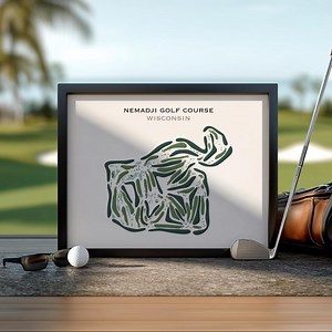 Nemadji Golf Course, WI | Golf Course Map, Golf Map, Golfer Gift for Him, Scorecard Layout, Golfer Boyfriend Gift, Art Print Decor - Etsy Canada