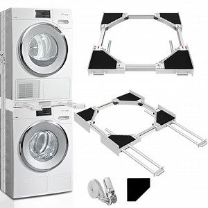[Hot Item] Stacking Kit with Pull out Shelf Plate Intermediate Frame for Washer and Dryers