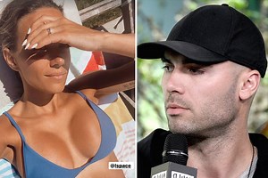 Jana Kramer shows off new boob job in a bikini after divorce