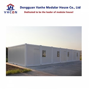 [Hot Item] Hot Sale Beautiful Design Cheap Prefab Cabin Temporary Construction Site Expandable Prefabricated Modular Mobile Container Portable House