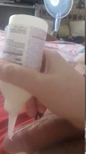 Ejeculation with lube inside my urethra