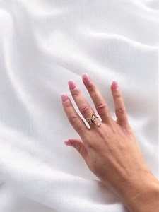 Pearl Knot Ring – Symbol of Love in Stainless Steel - Etsy Australia