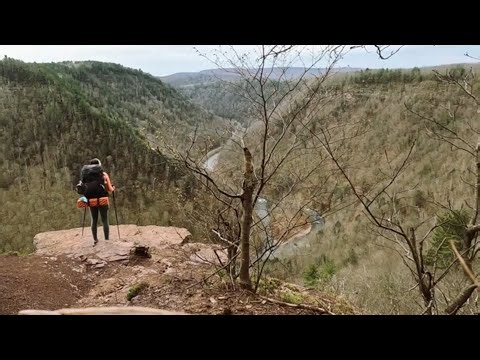 West Rim Trail Solo Thru-hike, Pine Creek Gorge