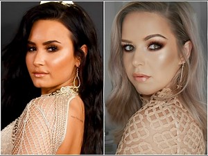 Demi Lovato Grammy's Inspired Look || Cruelty Free + One Brand