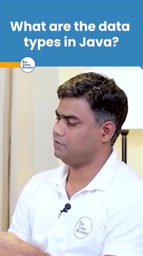 What are the data types in java? #software #softwaretesting #softwaretester #softwaretestingjobs #tester #intern #testing #testingjobs #job #jobvacancy #jobrequirements #thekiranacademy #javabykiran #karvenagar #pune #maharastra #india | Java By Kiran | Facebook