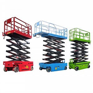 [Hot Item] 6-12mfully Self-Propelled Portable Electric Scaffolding Small Mobile Electrical Hydraulic Scissor Lift Platform