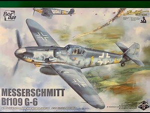 New 1/35 Border model Me Bf109 G-6 Kit Review & LIve Chat
