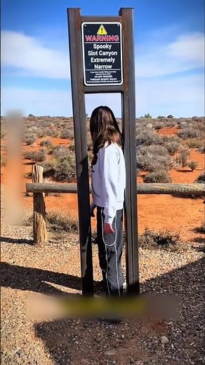 Trail with a Size Check #shorts