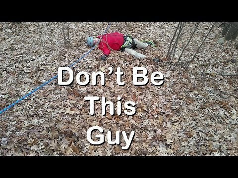 How To Rig A 200 Foot Zipline and Not Get Dead