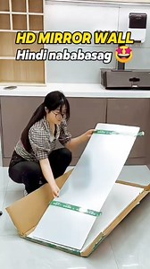 5.3K views · 18 reactions | Flexible Mirror Wall Sticker #reelsviral #LazadaPhilippines #foryoupageシ #reels | Food Cravers | Facebook