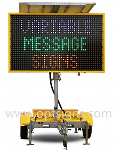 [Hot Item] 21A Warning Display LED Sign Traffic Safety Portable Trailer Vms