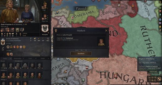 Crusader Kings 3: How to disinherit or kill your heir