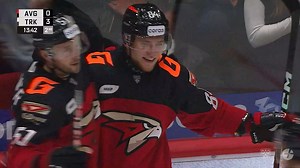 18-year-old Mikhail Gulyayev celebrates his first KHL career goal! | KHL