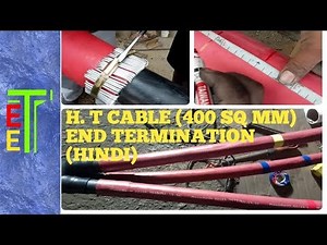 H .T cable end termination procedure