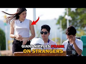 LARGE HARD NIPS ON STRANGERS PART 2