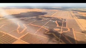 3.9K views · 45 reactions | Come and see the vast horse-shaped solar power plant in Ordos City of north China's Inner Mongolia Autonomous Region ahead of the 9th Kubuqi International Desert Forum slated for Aug. 26 to 27 here in northern China. #solarpower #desert #Ordos | Across Inner Mongolia | Facebook