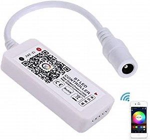 Bluetooth RGBW/RGB Controller for LED Light Strips, Android and iOS Free App Bluetooth LED Strip Light Controller