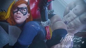 batgirl assisited assjob